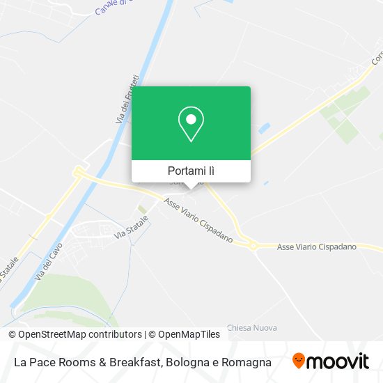 Mappa La Pace Rooms & Breakfast