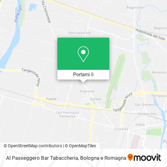 Mappa Al Passeggero Bar Tabaccheria