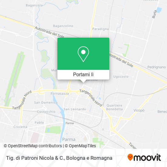 Mappa Tig. di Patroni Nicola & C.