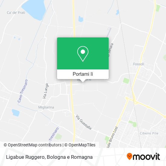 Mappa Ligabue Ruggero