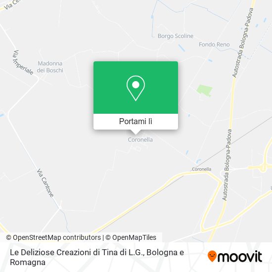 Mappa Le Deliziose Creazioni di Tina di L.G.