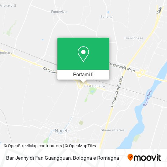 Mappa Bar Jenny di Fan Guangquan
