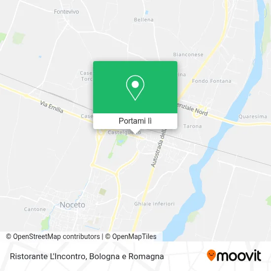 Mappa Ristorante L'Incontro