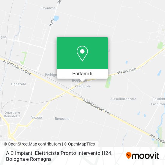 Mappa A.C Impianti Elettricista Pronto Intervento H24