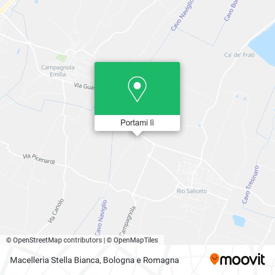 Mappa Macelleria Stella Bianca