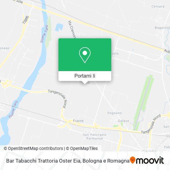 Mappa Bar Tabacchi Trattoria Oster Eia