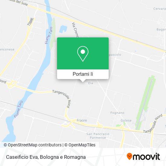 Mappa Caseificio Eva
