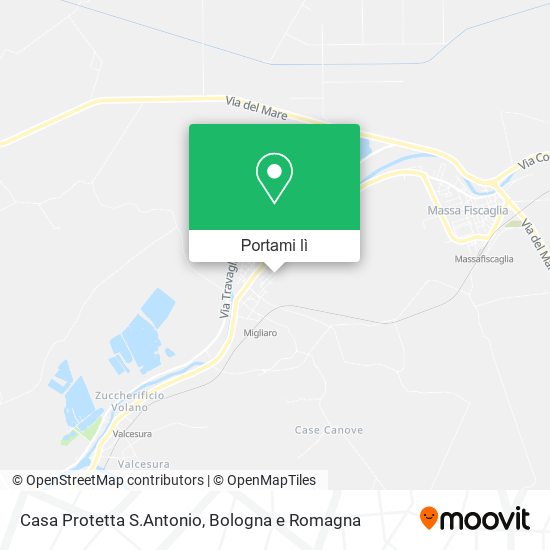 Mappa Casa Protetta S.Antonio