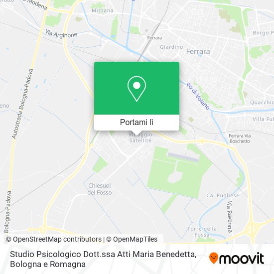 Mappa Studio Psicologico Dott.ssa Atti Maria Benedetta