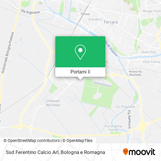Mappa Ssd Ferentino Calcio Arl
