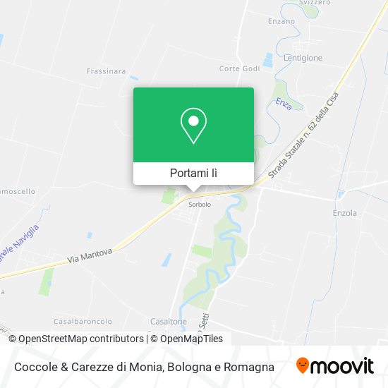 Mappa Coccole & Carezze di Monia