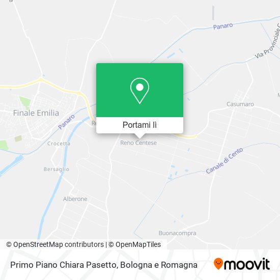 Mappa Primo Piano Chiara Pasetto