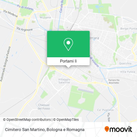 Mappa Cimitero San Martino