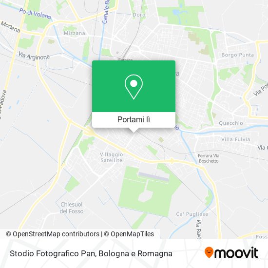 Mappa Stodio Fotografico Pan