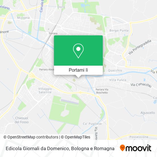 Mappa Edicola Giornali da Domenico