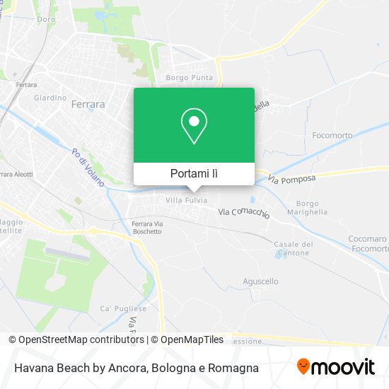 Mappa Havana Beach by Ancora