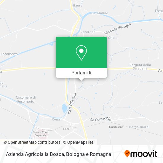 Mappa Azienda Agricola la Bosca