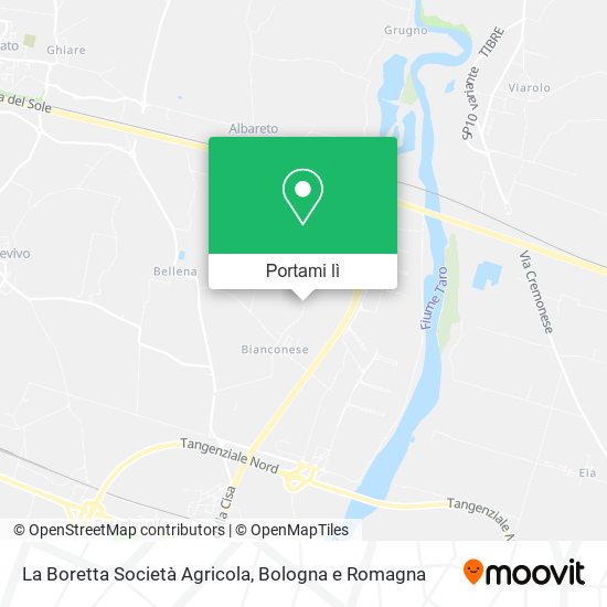 Mappa La Boretta Società Agricola