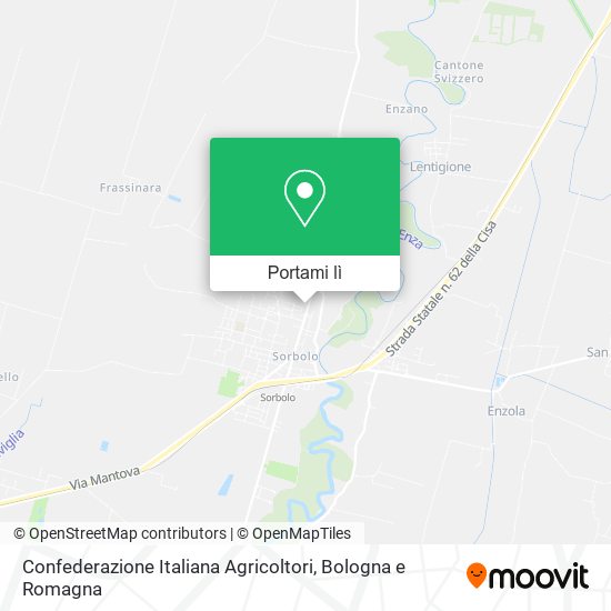 Mappa Confederazione Italiana Agricoltori