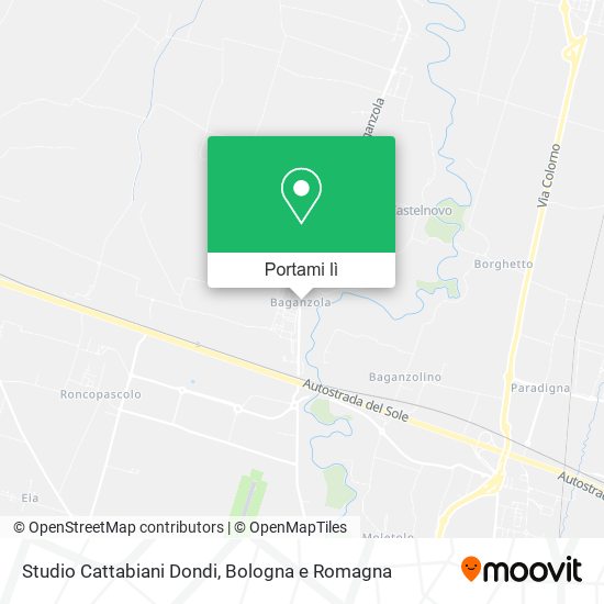 Mappa Studio Cattabiani Dondi