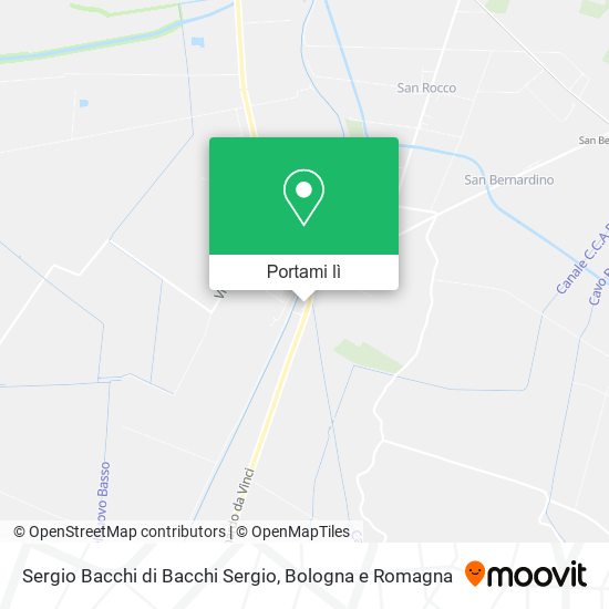 Mappa Sergio Bacchi di Bacchi Sergio