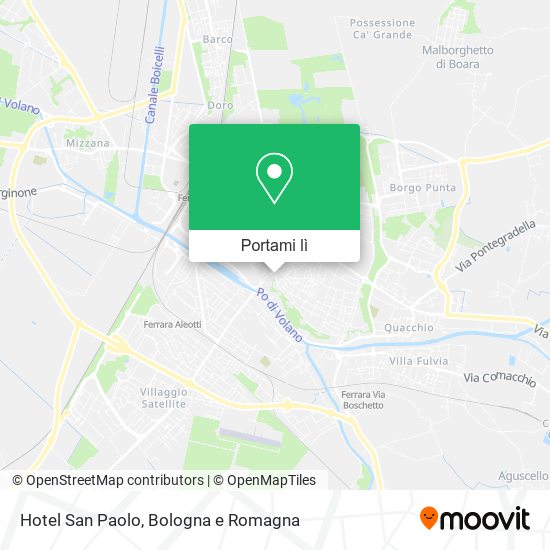 Mappa Hotel San Paolo