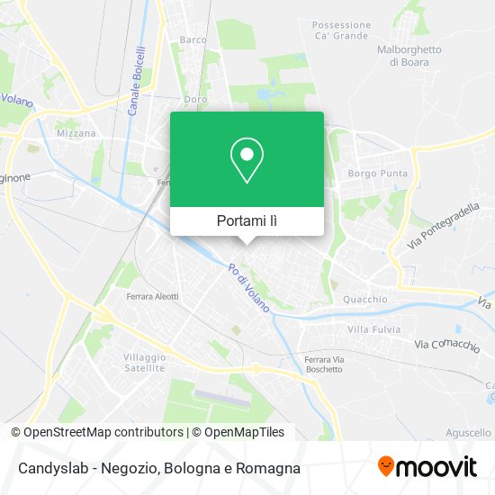 Mappa Candyslab - Negozio