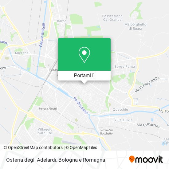 Mappa Osteria degli Adelardi