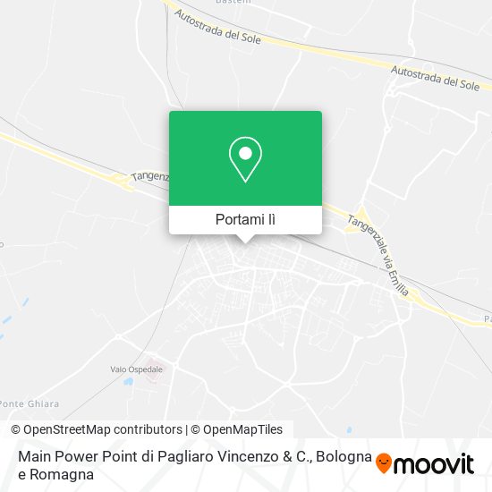 Mappa Main Power Point di Pagliaro Vincenzo & C.