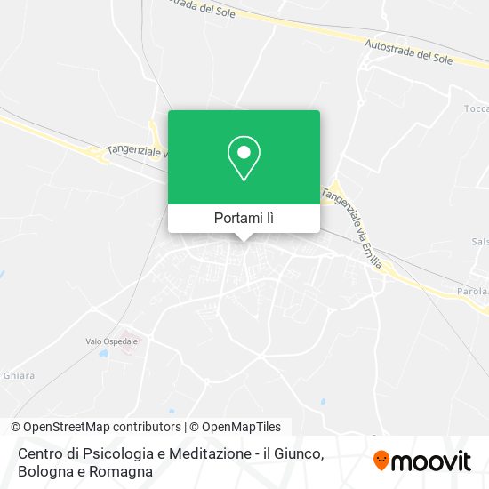 Mappa Centro di Psicologia e Meditazione - il Giunco