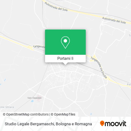 Mappa Studio Legale Bergamaschi