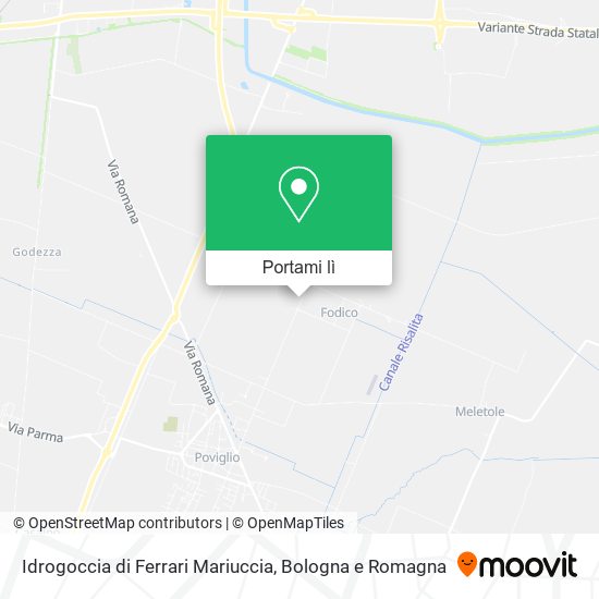 Mappa Idrogoccia di Ferrari Mariuccia