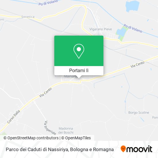 Mappa Parco dei Caduti di Nassiriya