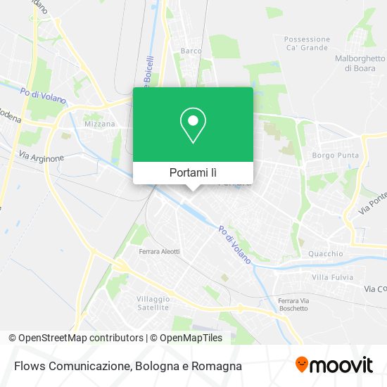 Mappa Flows Comunicazione