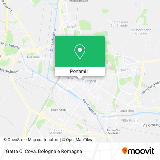 Mappa Gatta Ci Cova