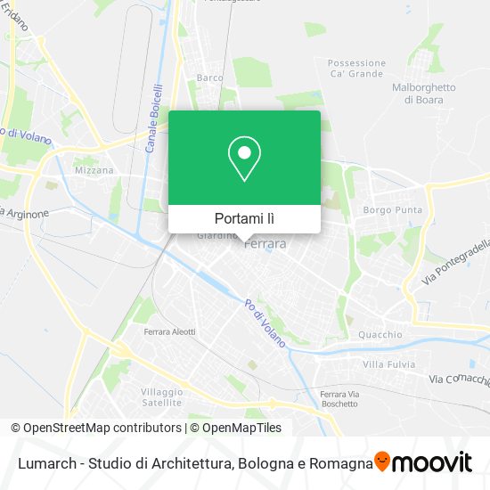 Mappa Lumarch - Studio di Architettura