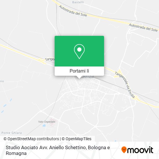Mappa Studio Aociato Avv. Aniello Schettino