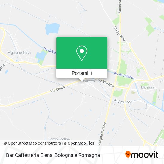 Mappa Bar Caffetteria Elena