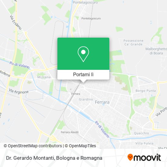Mappa Dr. Gerardo Montanti