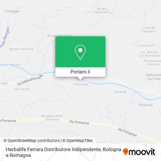Mappa Herbalife Ferrara Distributore Indipendente