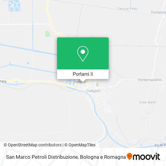 Mappa San Marco Petroli Distribuzione