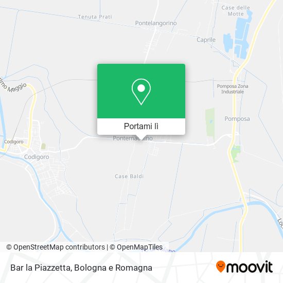 Mappa Bar la Piazzetta