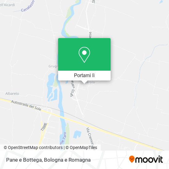 Mappa Pane e Bottega