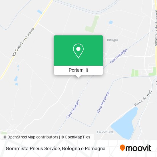 Mappa Gommista Pneus Service