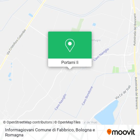 Mappa Informagiovani Comune di Fabbrico