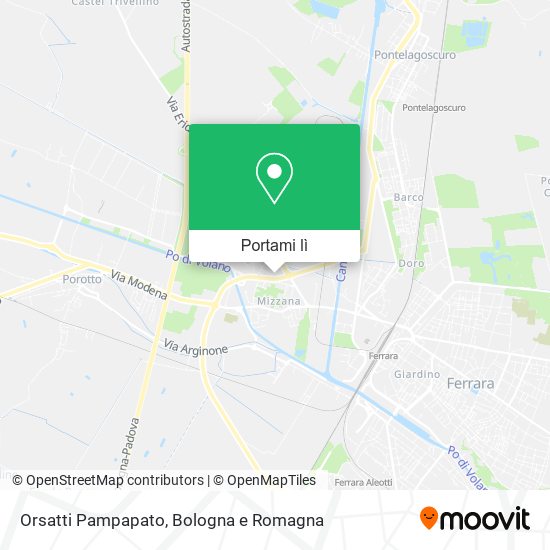 Mappa Orsatti Pampapato