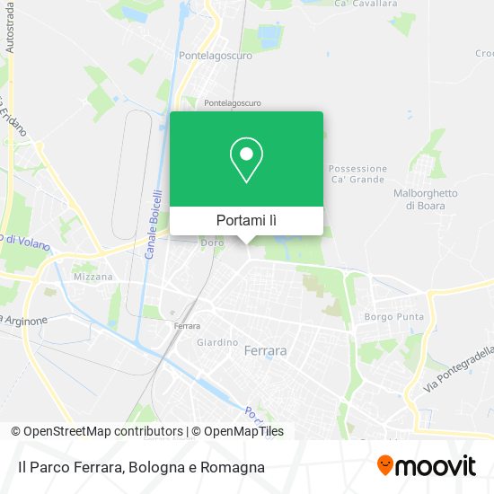 Mappa Il Parco Ferrara