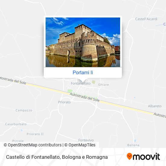 Mappa Castello di Fontanellato