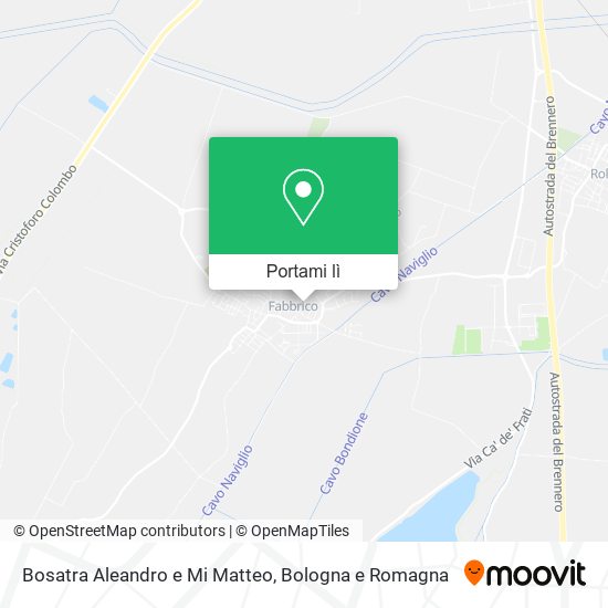 Mappa Bosatra Aleandro e Mi Matteo