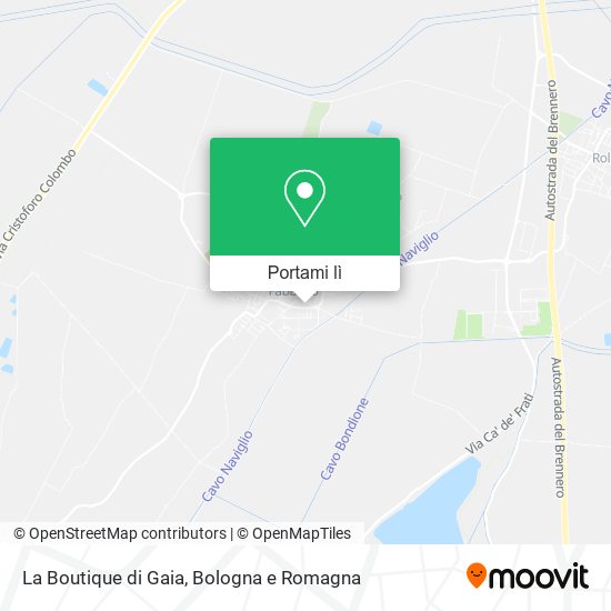Mappa La Boutique di Gaia